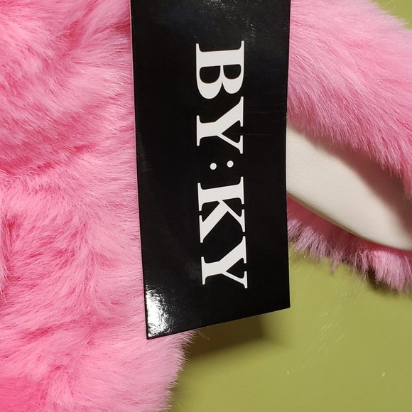 - Furry Bunny Plush Backpack 13" - Picture 10 of 10